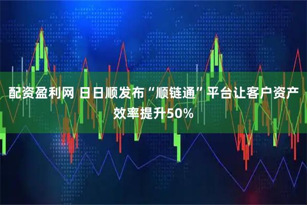 配资盈利网 日日顺发布“顺链通”平台让客户资产效率提升50%